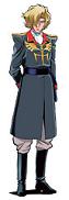 Zeon Officer From Gundam Costume