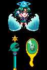 Sailor Neptune Cosplay Accessories! Wigs, wands & More!