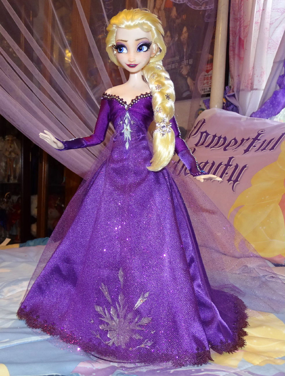 Elsa purple nightgown sale