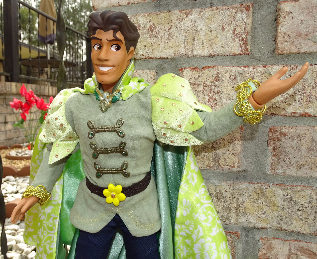 disney prince naveen doll