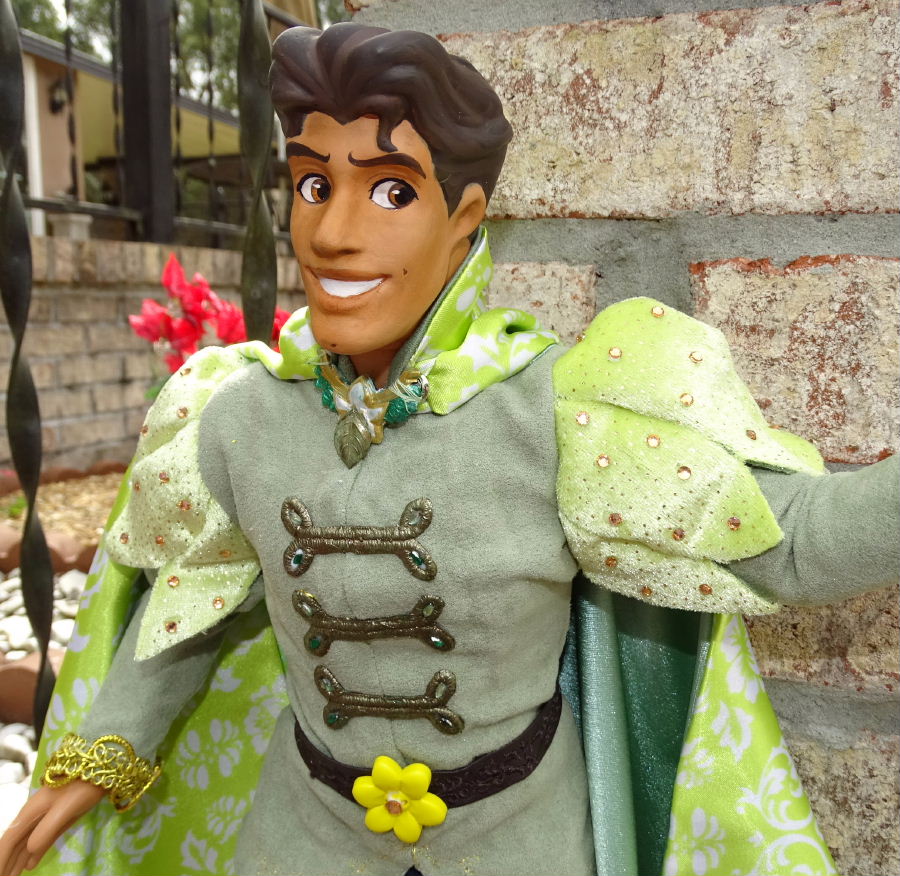 disney prince naveen doll