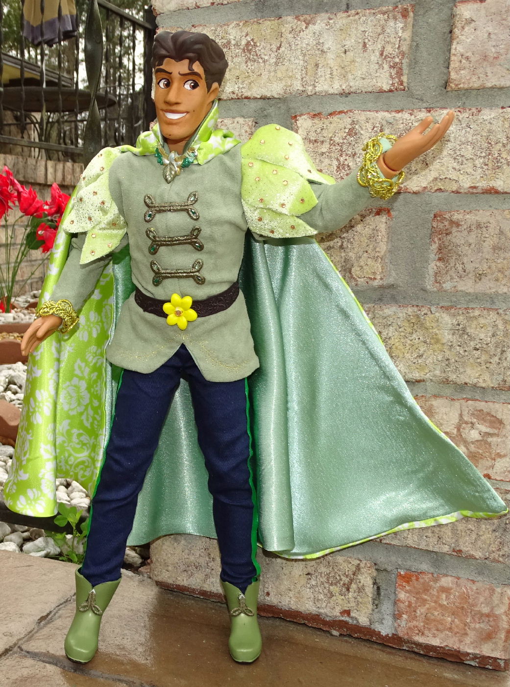 disney prince naveen doll