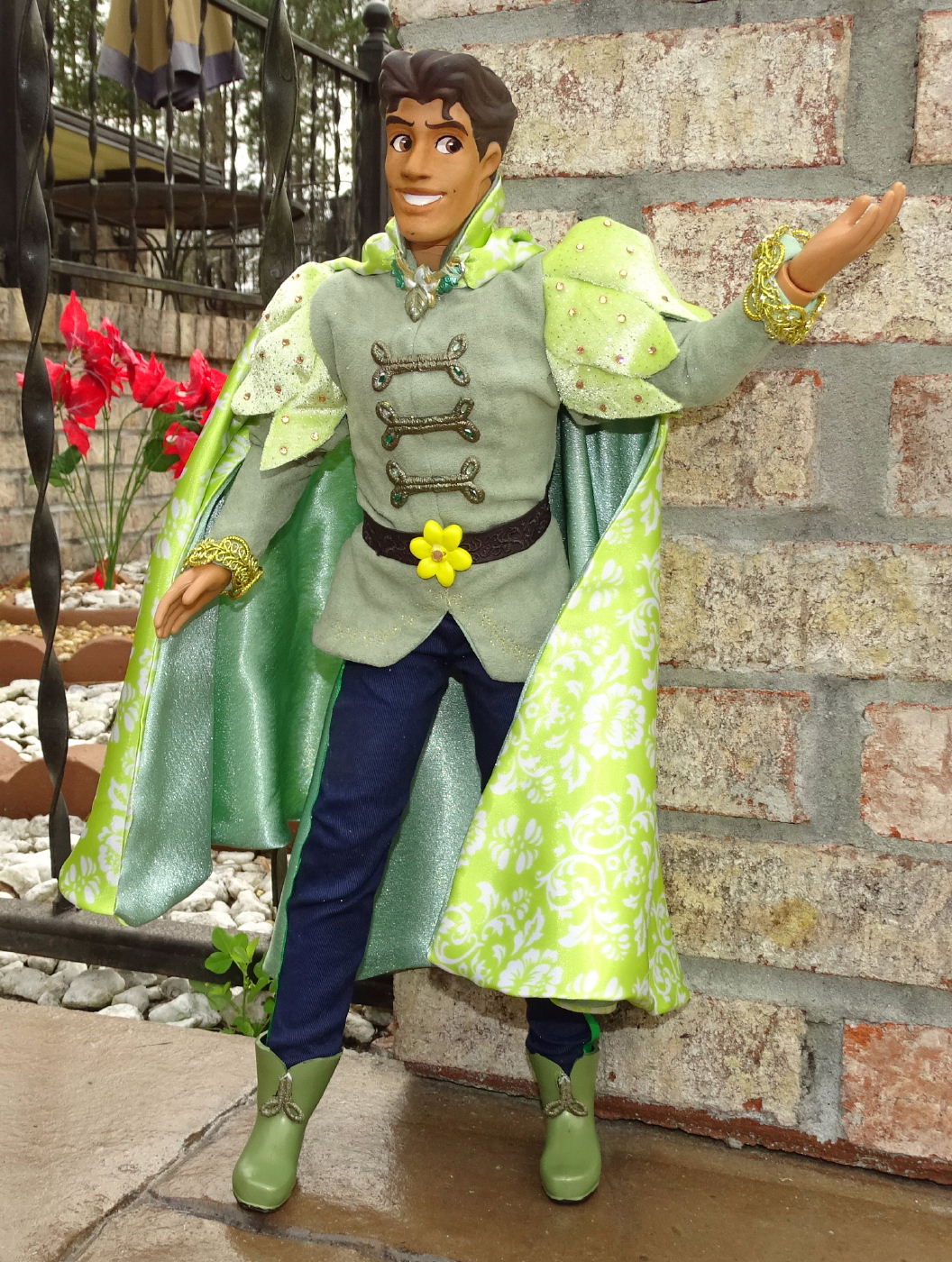 disney prince naveen doll