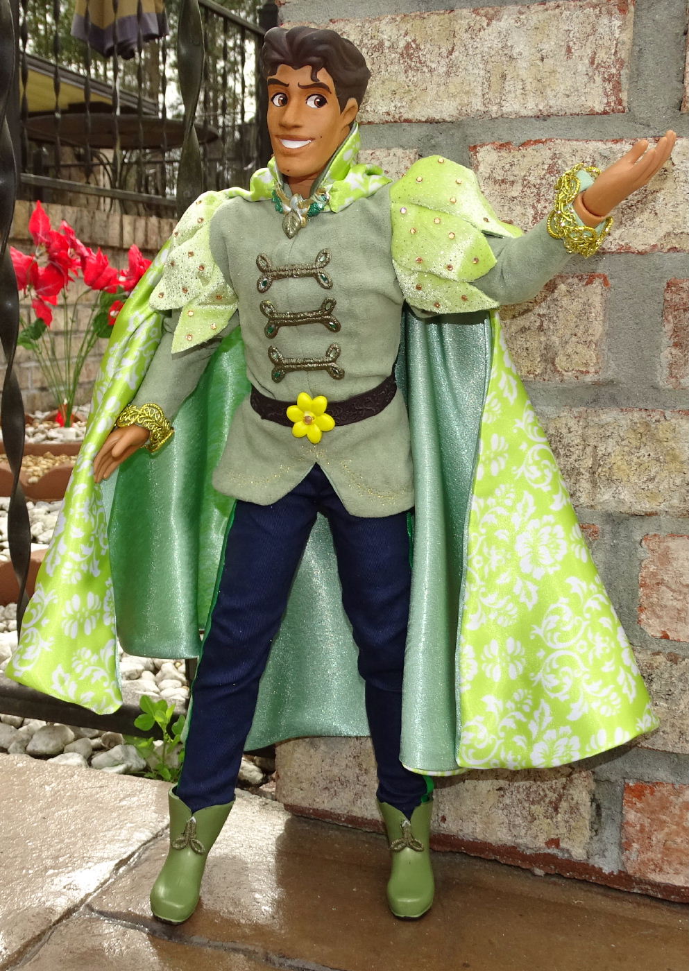 disney prince naveen doll