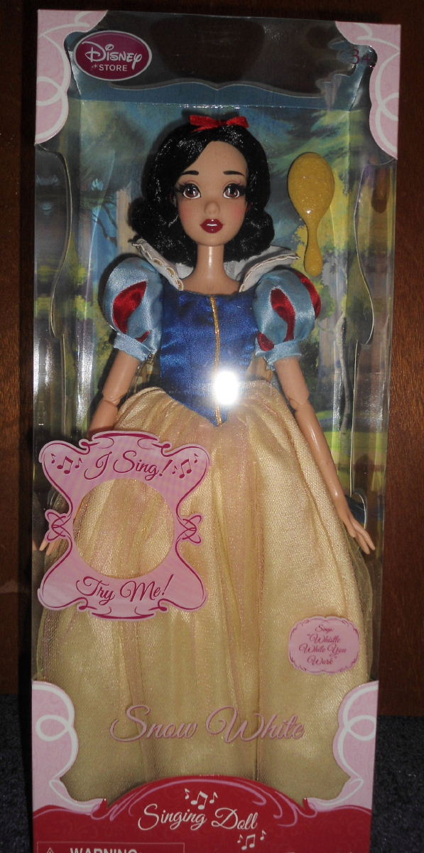 Disney singing snow cheap white doll