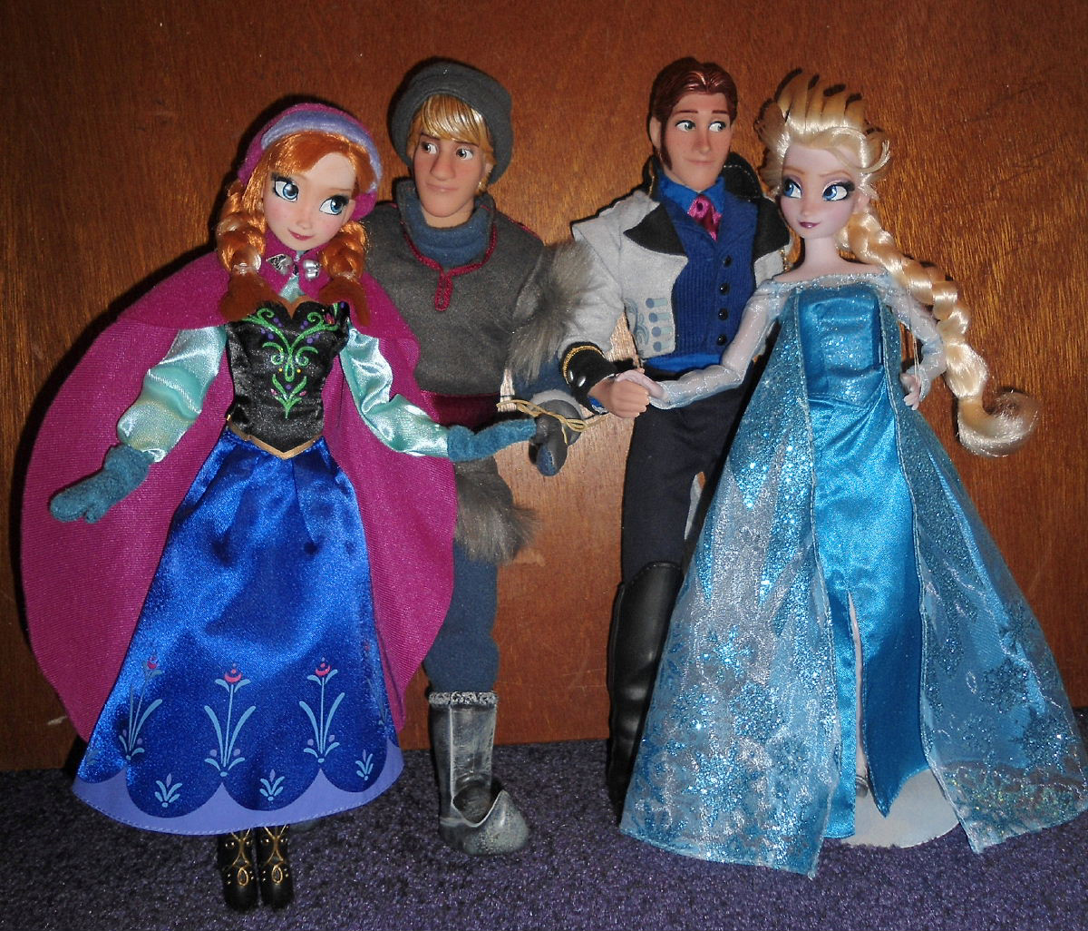 Hans and Kristoff 12'' Dolls - Frozen - D23 Disney Store -…