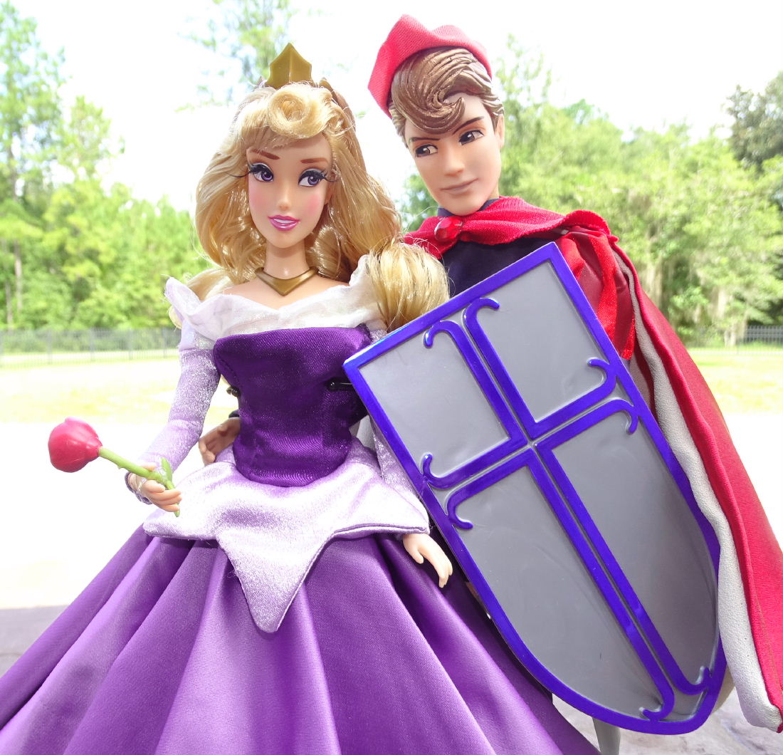 Aurora and Prince Phillip Doll Set Disney Fairytale Designer Collection  Sleeping Beauty