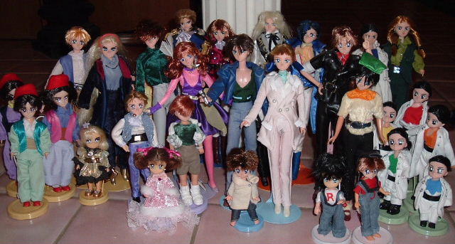 Gundam Wing 11" Fashion Dolls