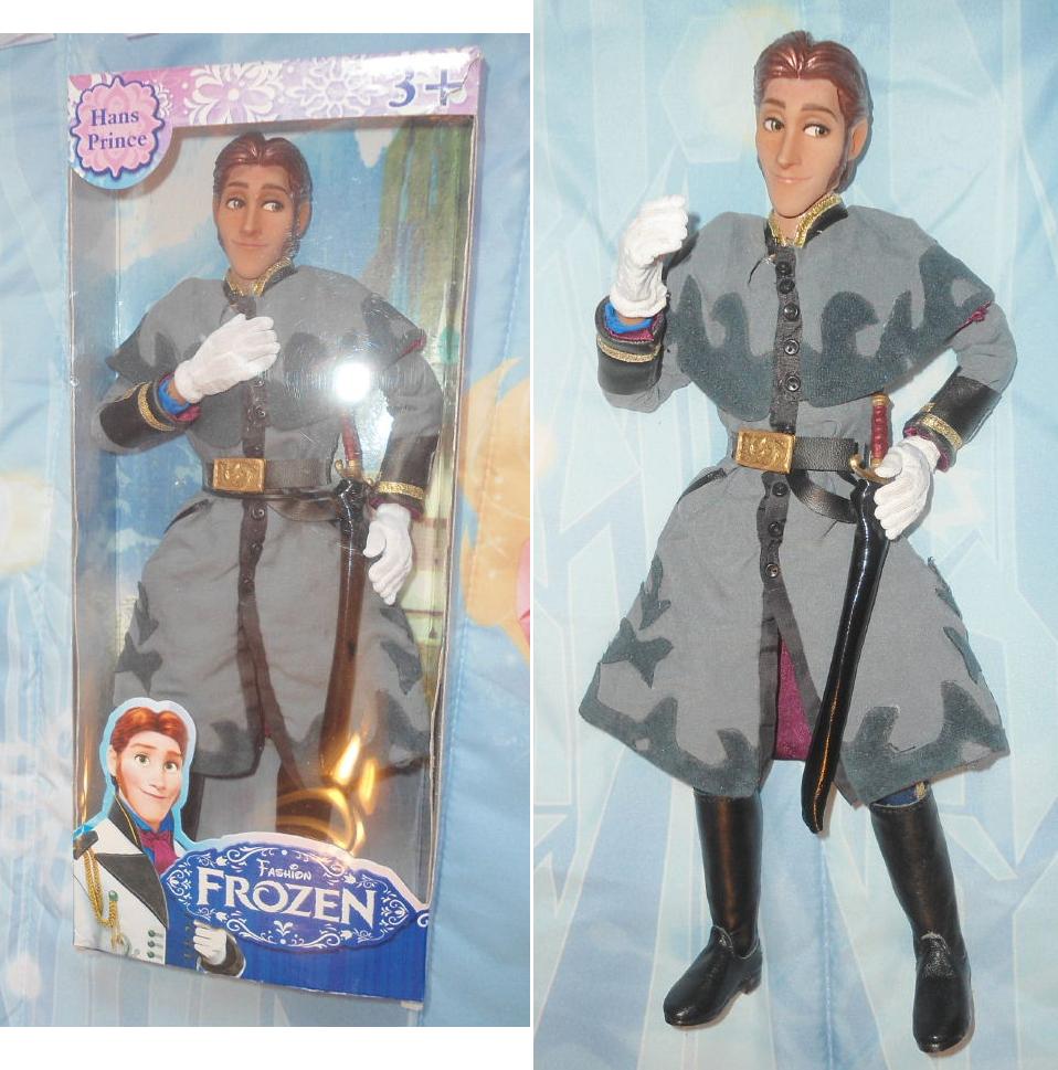 prince hans frozen doll