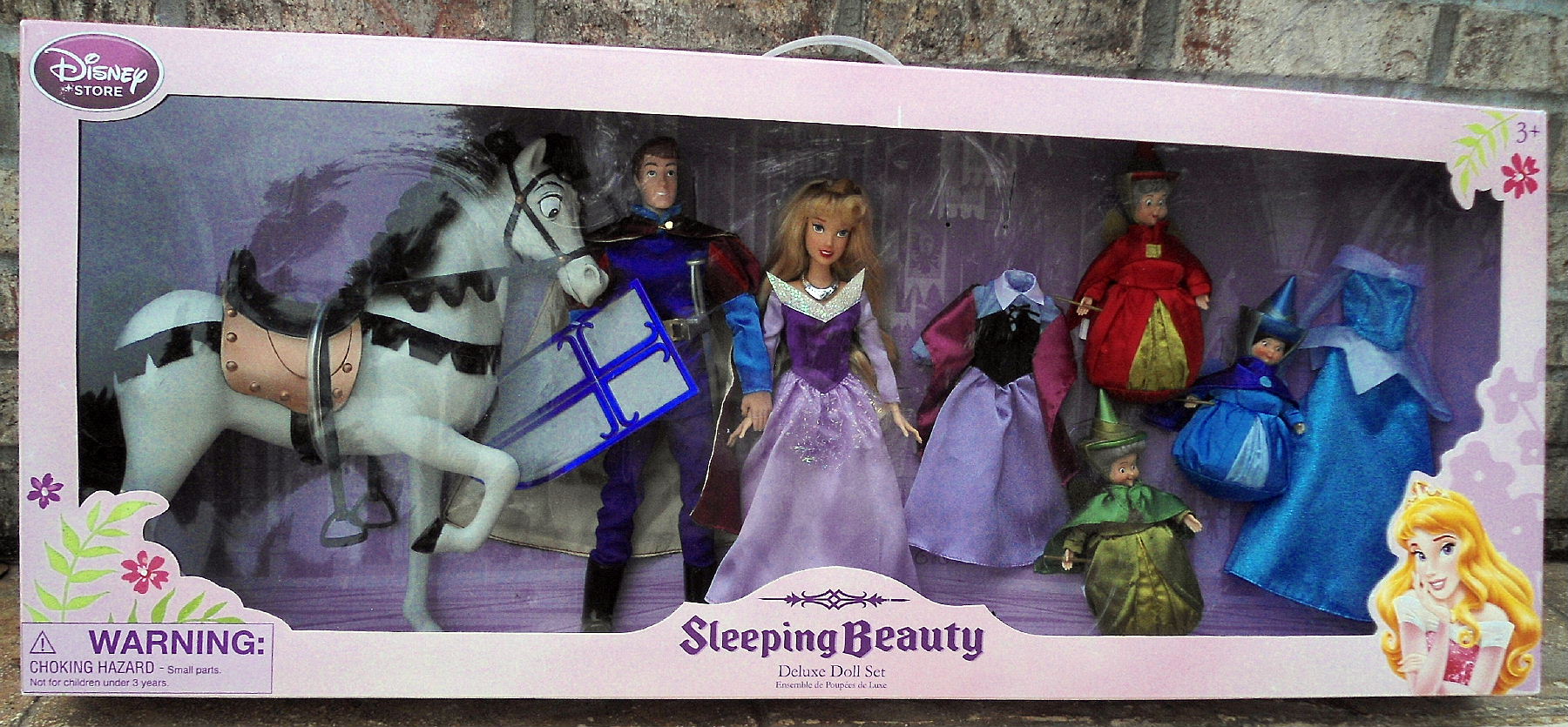 sleeping beauty doll set